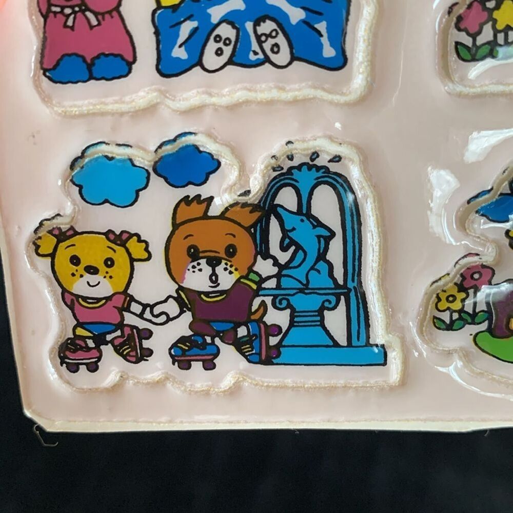 Bobby and Kate, Puffy Sticker Set, Japan, 80s - Picture 10 of 10